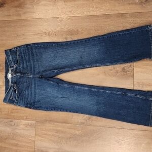 Duluth Trading Co Denim Jeans Pants Bootcut Medium Dark Wash Women's size 6 x 29